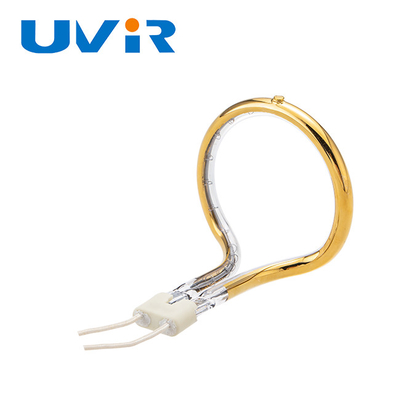 Good price 240V gouden-Met een laag bedekt om de Lamp Korte Golf van de Rechte hoek Infrarode Hitte Laag Energieverbruik online