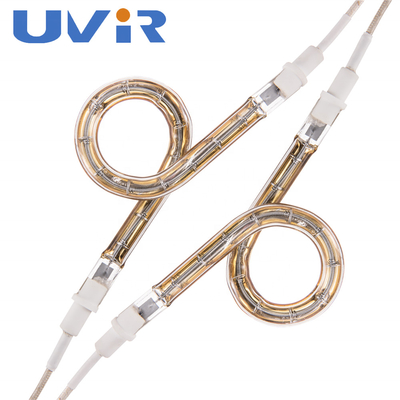 Good price Ring Halogen Tube Heater Length 1500MM Ce gediplomeerd met Gouden Deklaag online
