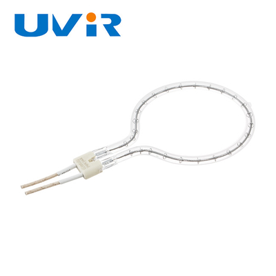 Good price De aangepaste Duidelijke hoge Weerstand van het de Hitteeffect van Ring Infrared Lamps 230V van de kwartsbuis online