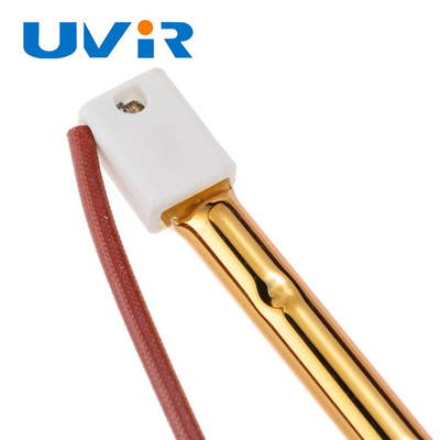 SK15 infrarode het Verwarmen Lamp 235V 1500W met Ceramische Witgoudreflector